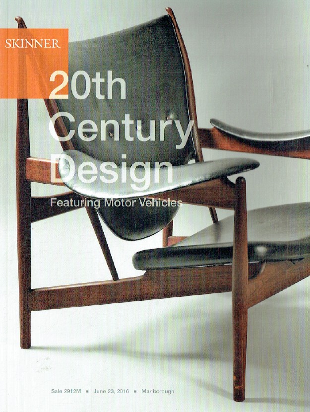 Skinner June 2016 20th Century Design Featuring Motor Vehicles