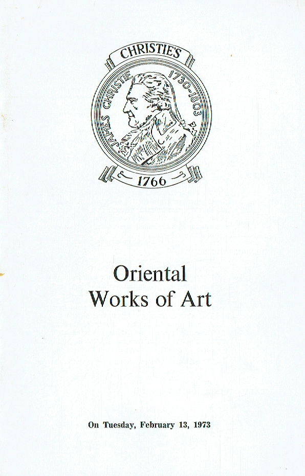 Christies February 1973 Oriental Works of Art