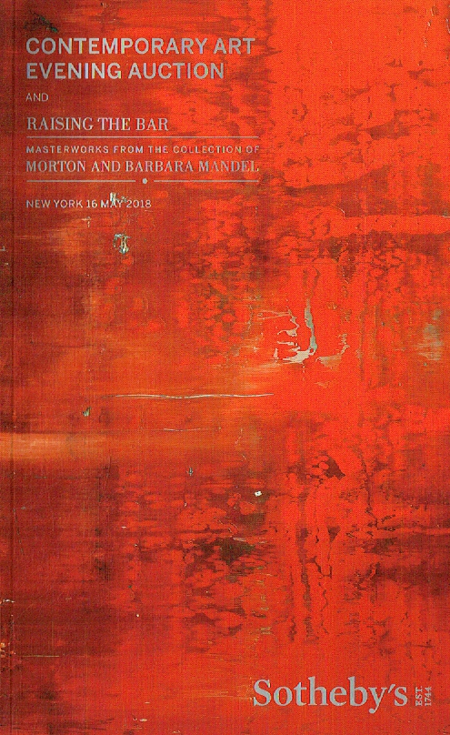 Sotheby's June 2018 Contemporary Art - Coll. Morton & Mandel (Digital only)