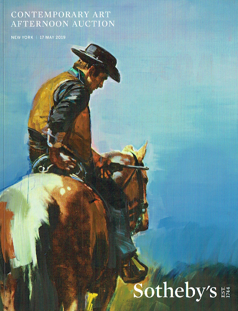 Sotheby's May 2019 Contemporary Art - Afternoon Auction