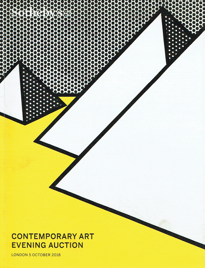 Sotheby's October 2018 Contemporary Art - Evening Auction