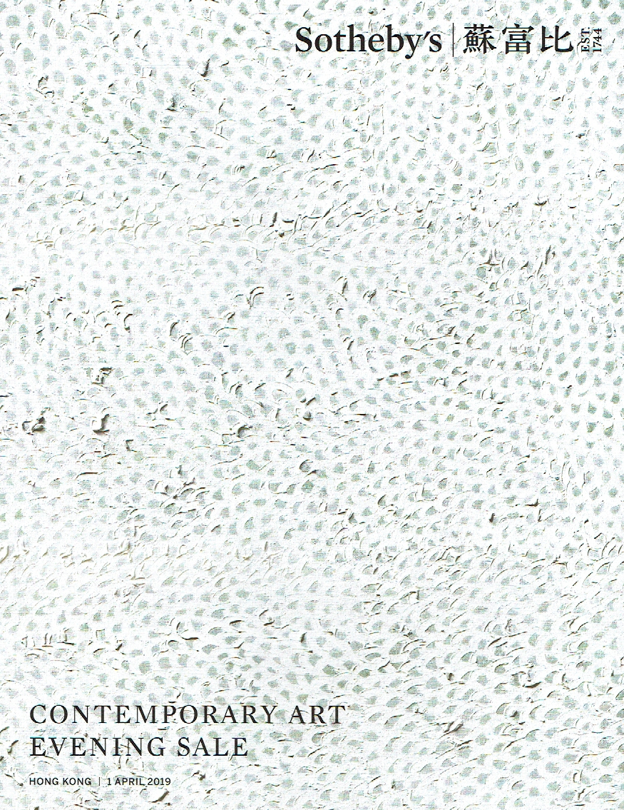 Sotheby's April 2019 Contemporary Art - Evening Sale