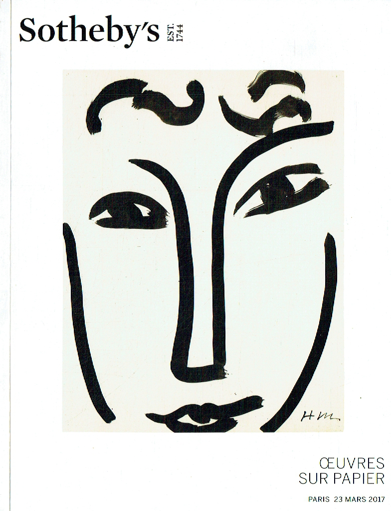 Sothebys March 2017 Works on Paper Sothebys March 2017 Works on Paper