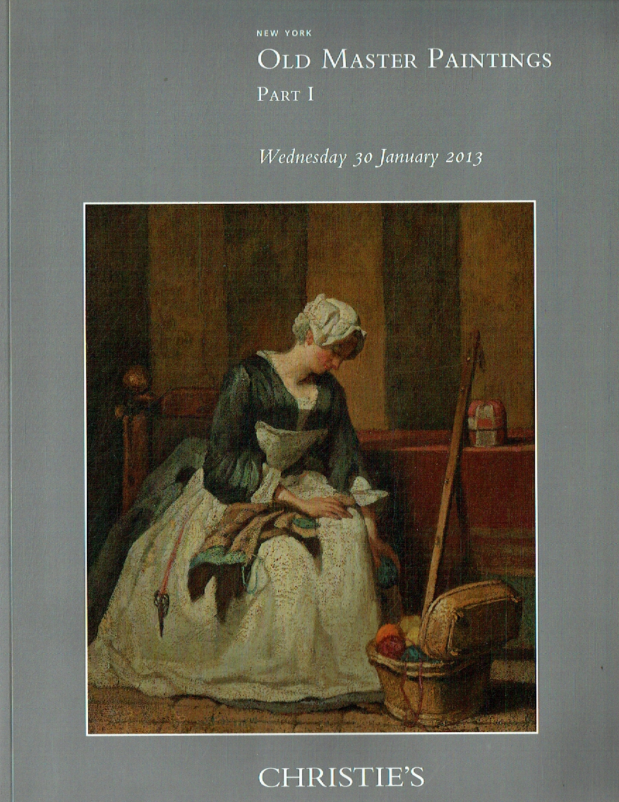 Christies January 2013 Old Master Paintings Part I