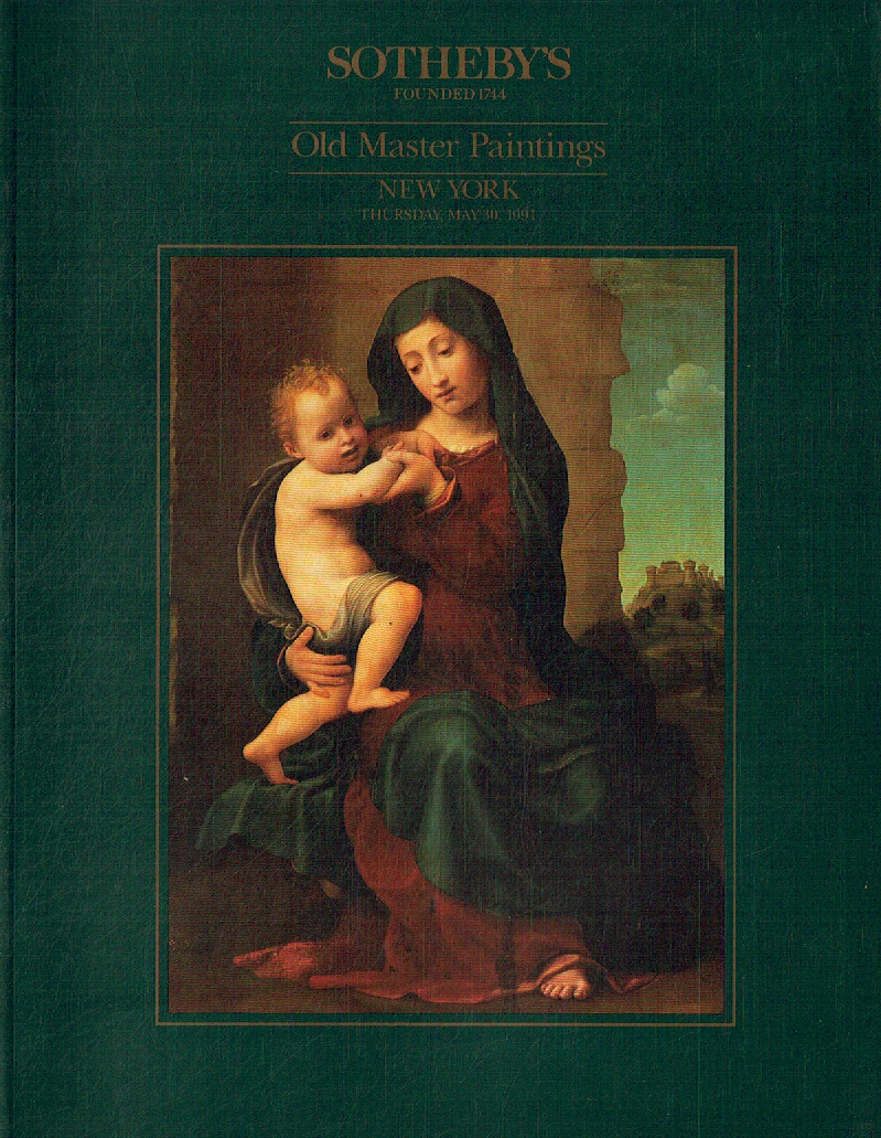 Sothebys May 1991 Old Master Paintings
