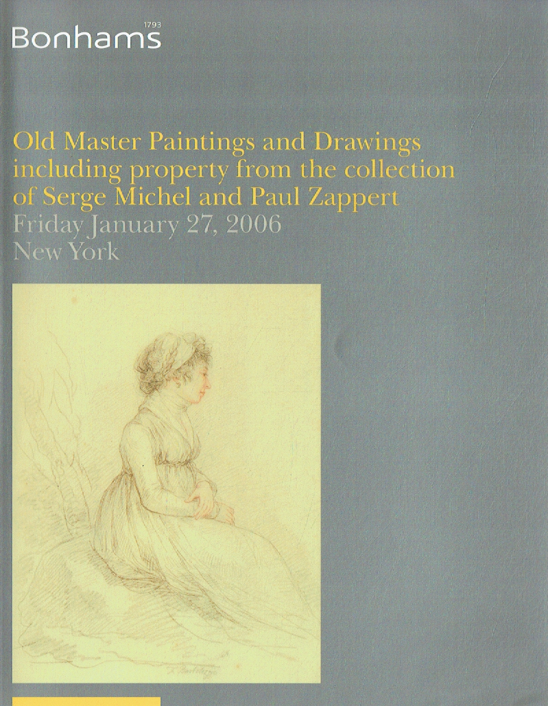 Bonhams January 2006 Old Master Paintings & Drawings inc. Collection Michel & Pa