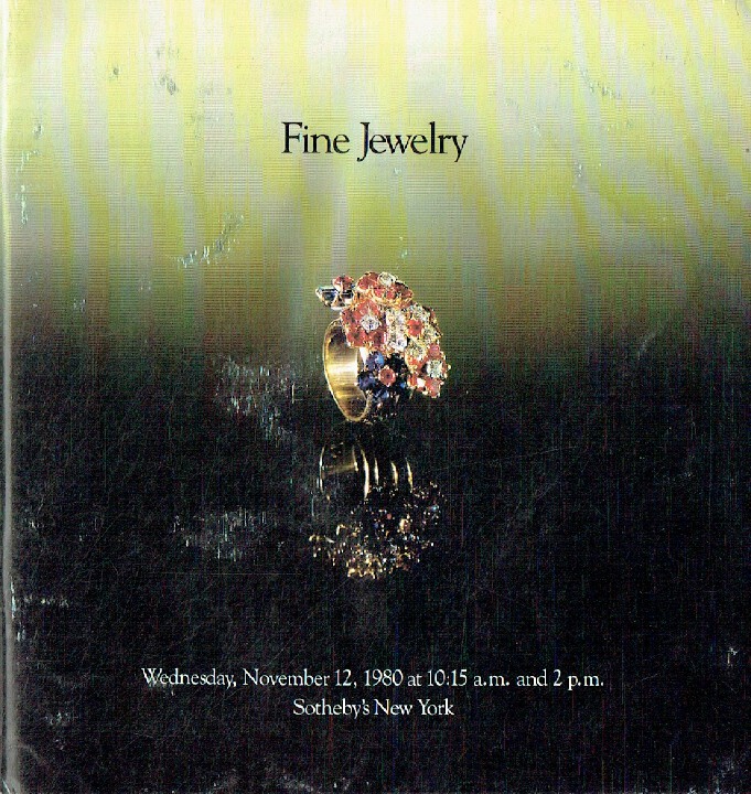 Sothebys November 1980 Fine Jewelry