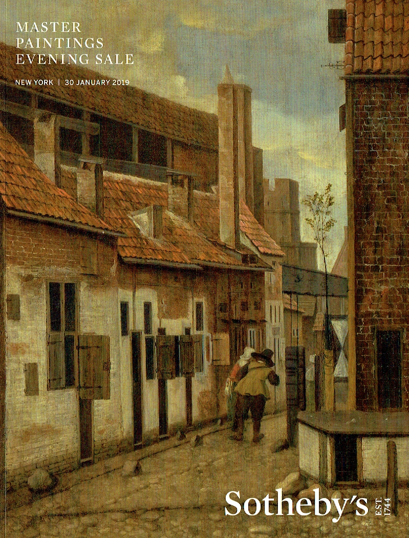 Sothebys January 2019 Master Paintings- Evening Sale (Digital only)