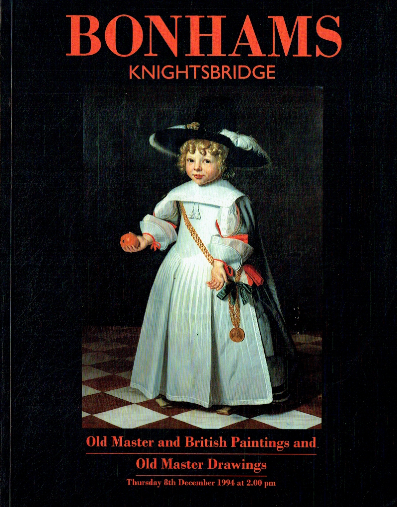 Bonhams December 1994 Old Master & British Paintings (Digital Only)