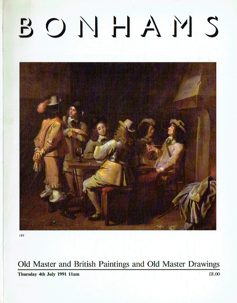 Bonhams July 1991 Old Master & British Paintings