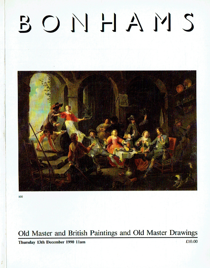 Bonhams December 1990 Old Master & British Paintings
