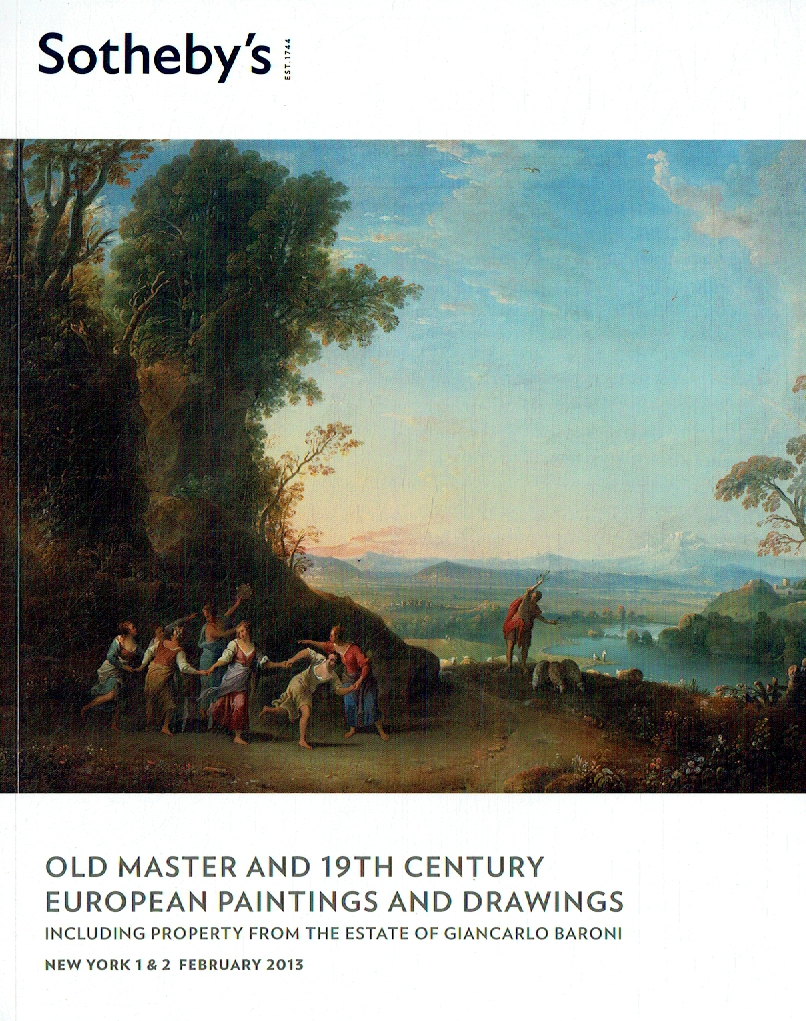 Sothebys February 2013 Old Master & 19th C. European Paintings Inc. of Baroni