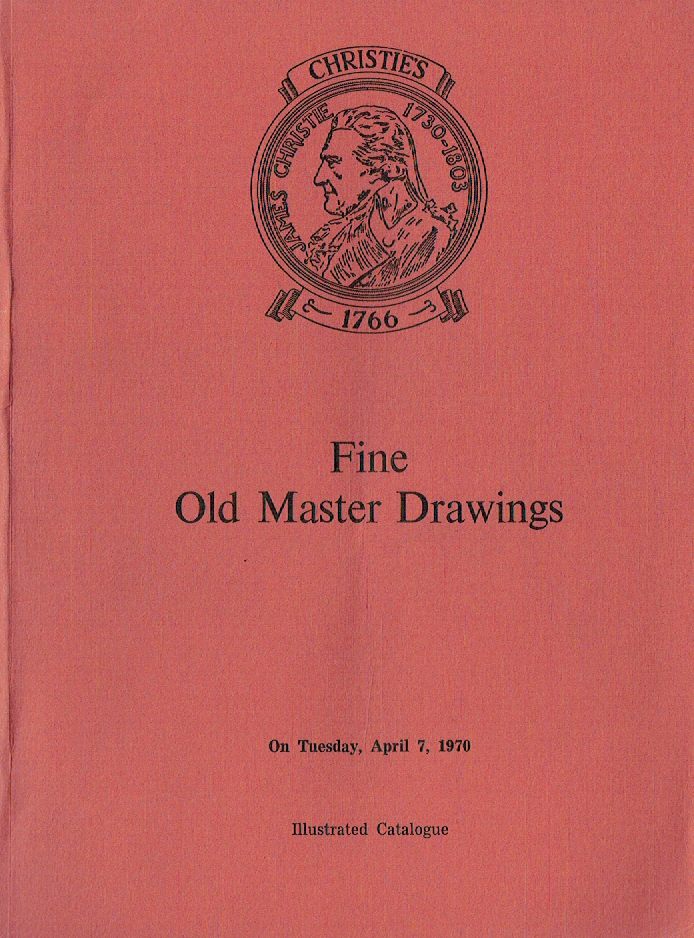 Christies April 1970 Fine Old Master Drawings