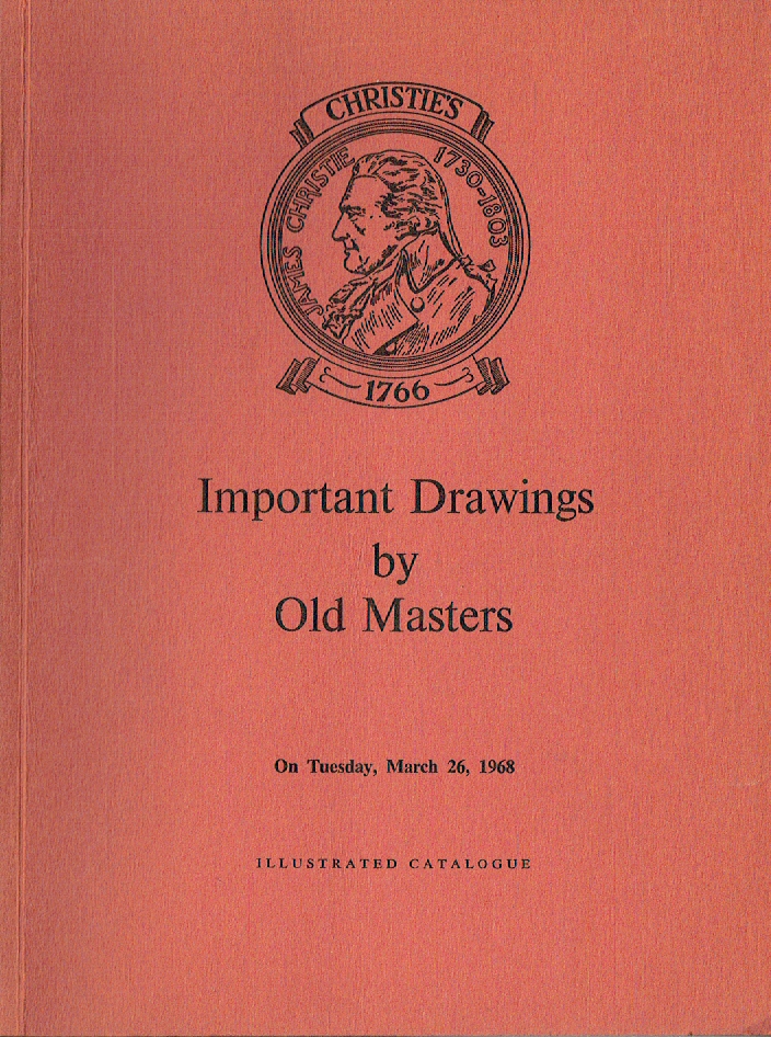Christie's March 1968 Important Drawings by Old Masters