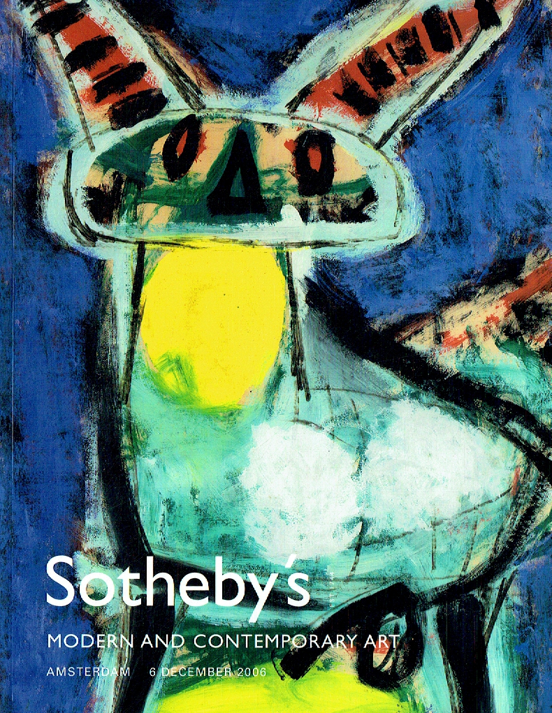 Sothebys December 2006 Modern & Contemporary Art