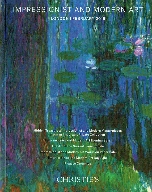 Christies February 2019 Impressionist & Modern Art