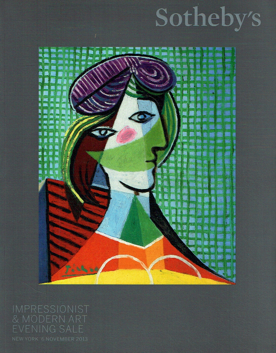 Sothebys November 2013 Impressionist & Modern Art - Evening Sale