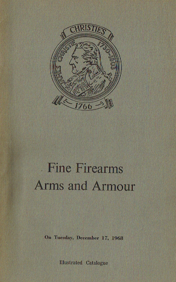 Christies December 1968 Fine Firearms Arms & Armour Christies December 1968 Fine Firearms Arms & Armour