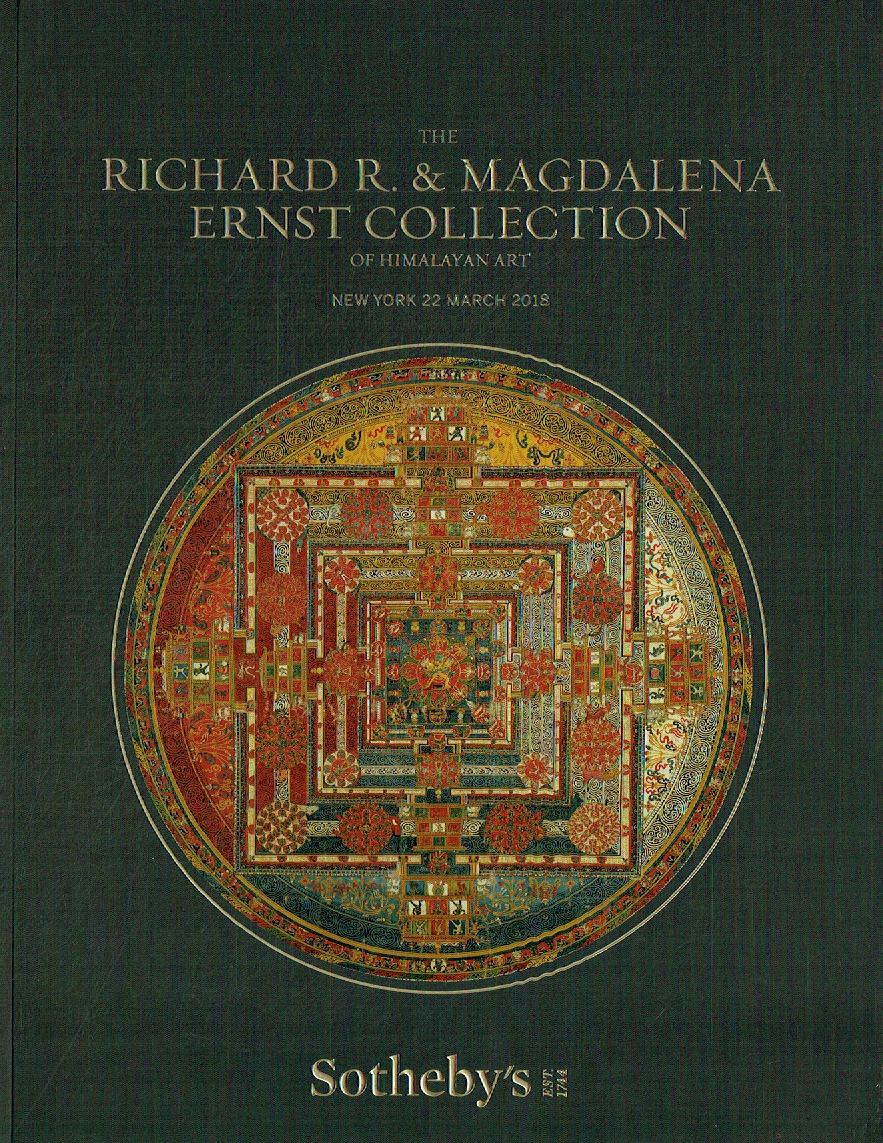 Sothebys March 2018 Richard R. & Magdalena Ernst Collection of Himalayan Art