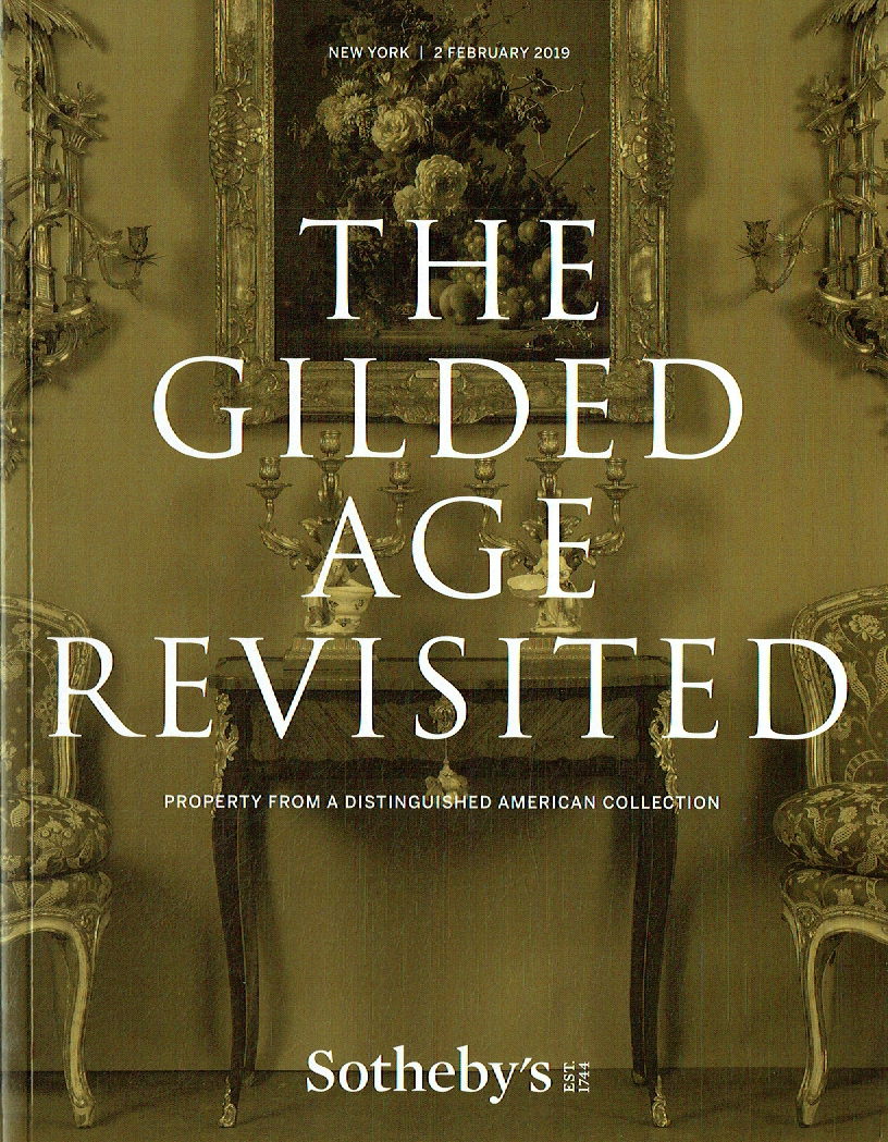 Sothebys 2019 Gilded Age Revisited Distinguished American (Digital only)