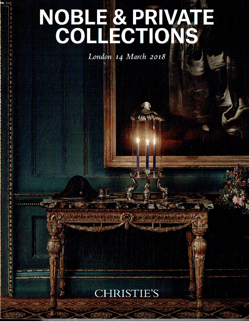Christies March 2018 Noble & Private Collection inc. Fine Tapestries