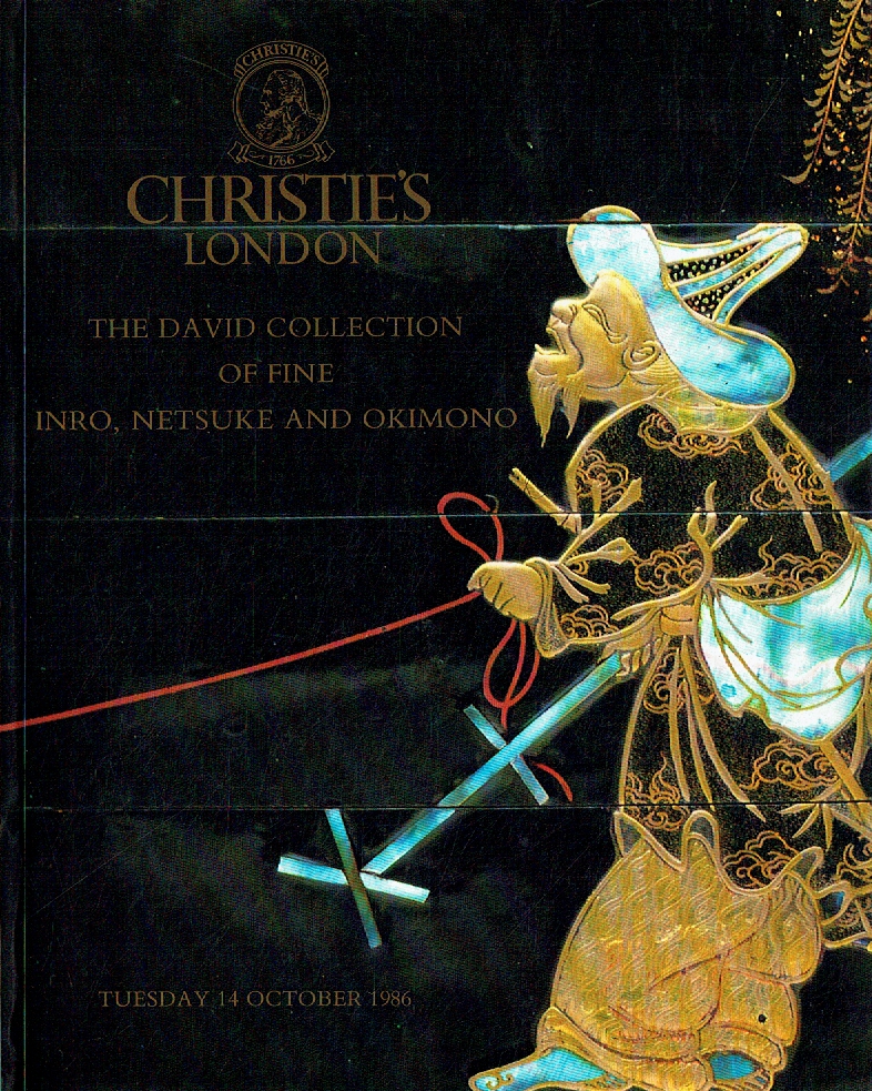 Christies October 1986 Inro, Netsuke & Okimono Collection of David