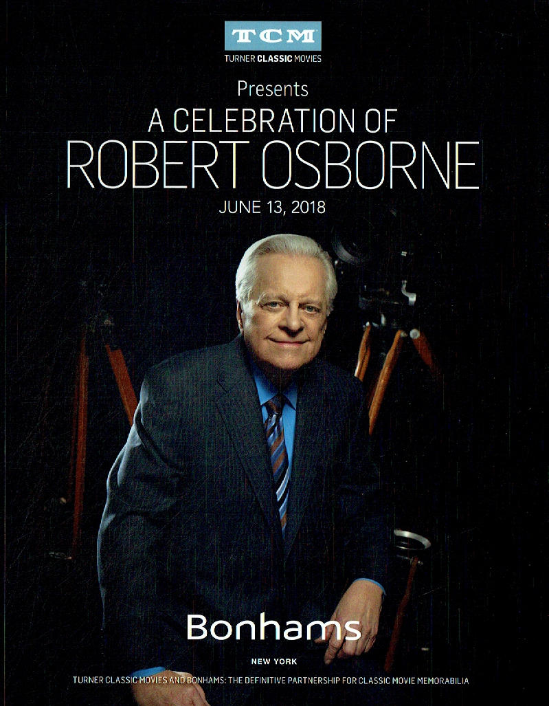Bonhams June 2018 A Celebration of Robert Osborne
