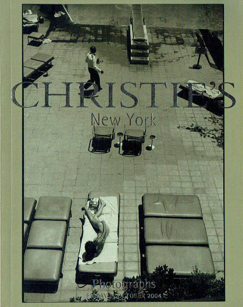 Christies October 2004 Photographs