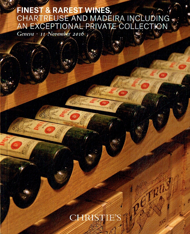 Christies November 2016 Finest & Rarest Wines