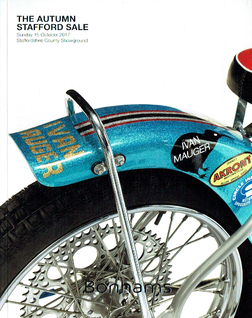 Bonhams October 2017 The Autumn Stafford Sale (Digital only)