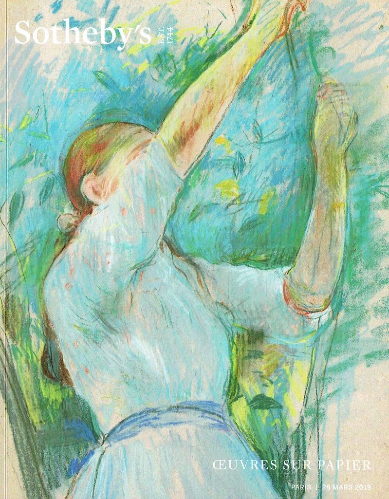 Sothebys March 2019 Works on Paper (Digital only)