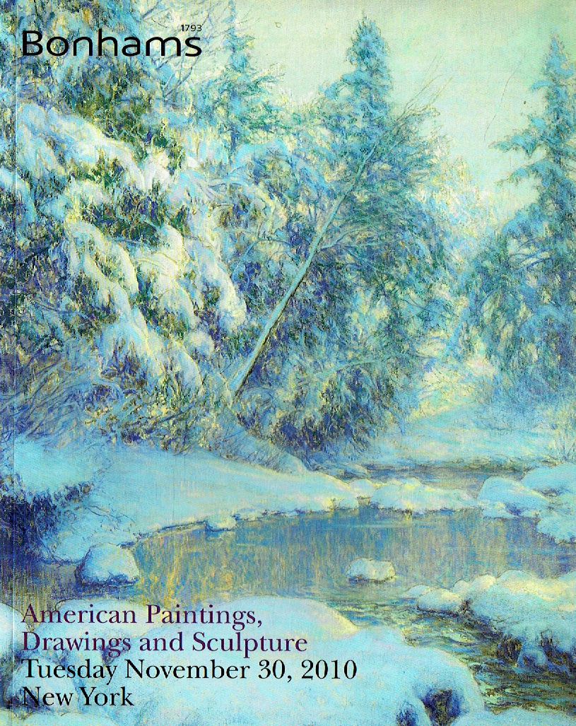 Bonhams November 2010 American Paintings, Drawings & Sculpture