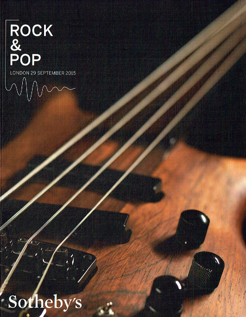 Sothebys September 2015 Rock & Pop