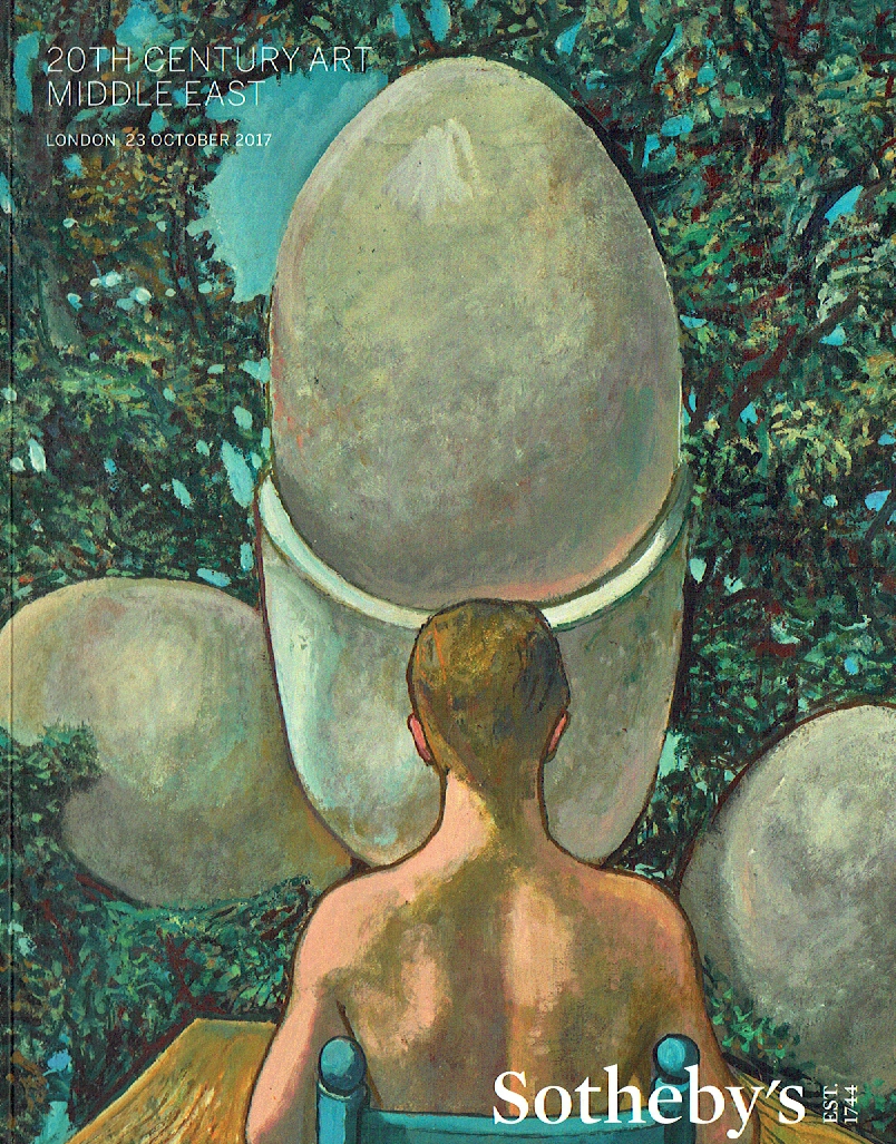 Sothebys October 2017 20th Century Art / Middle East