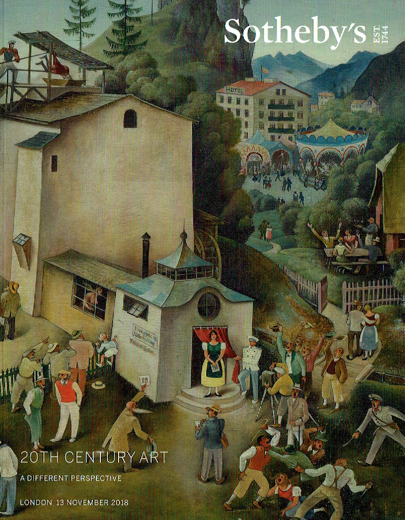 Sothebys November 2018 20th Century Art (Digital only)