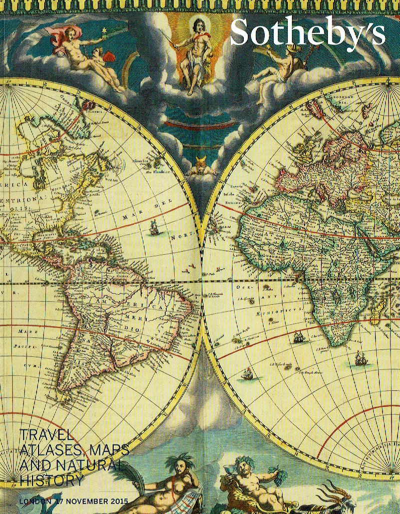 Sothebys November 2015 Travel, Atlases, Maps and Natural History