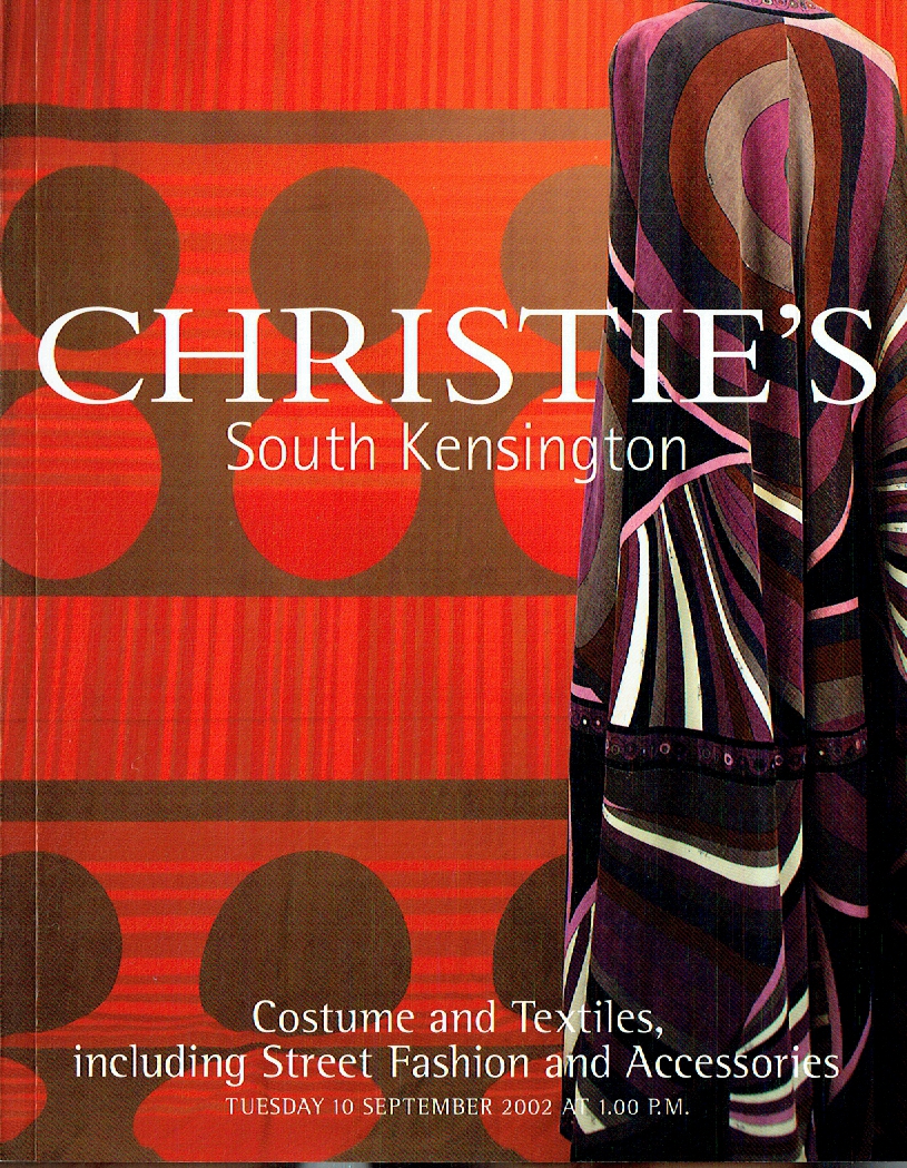 Christies September 2002 Costume & Textiles Inc. Accessories