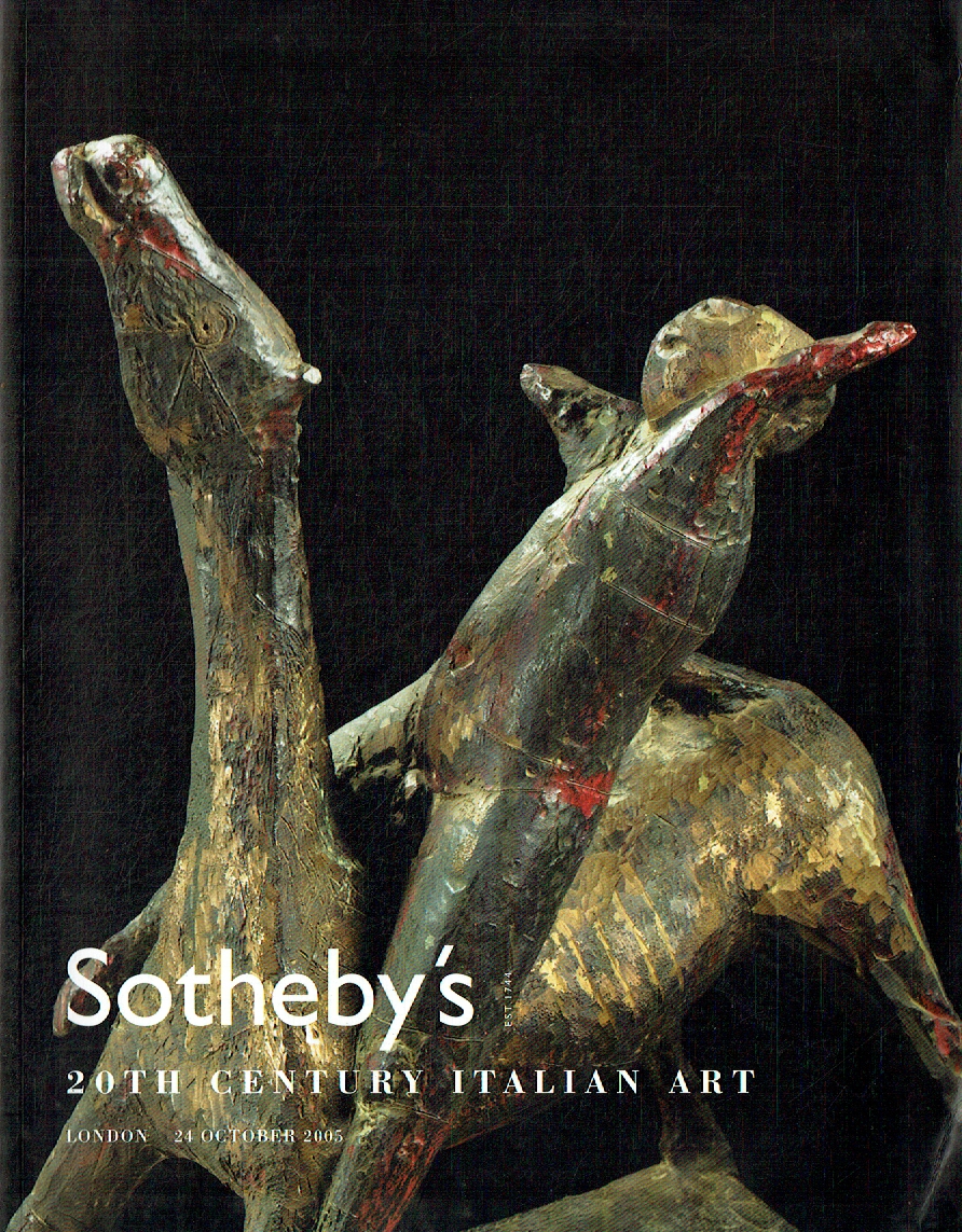 Sothebys October 2015 20th Century Italian Art