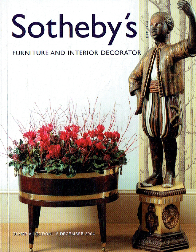 Sothebys December 2004 Furniture & Interior Decorator