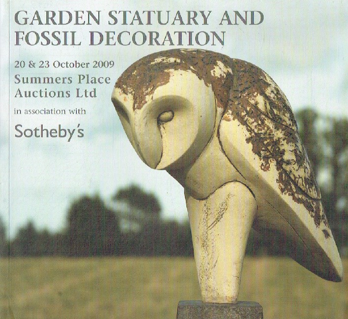 Sothebys October 2009 Garden Statuary & Fossil Decoration - Click Image to Close