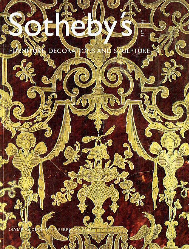 Sothebys February 2002 Furniture Decorations & Sculpture