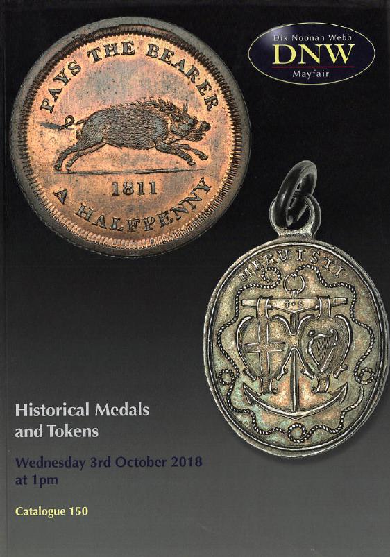DNW October 2018 Historical Medals & Tokens
