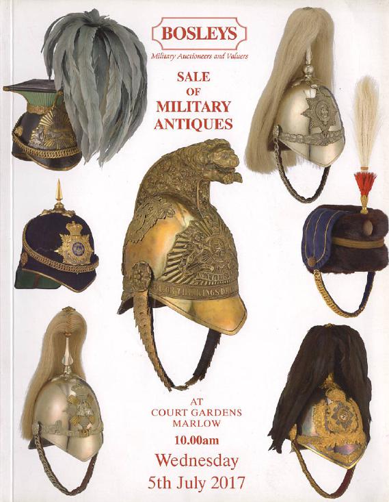 Bosleys July 2017 Sale of Military Antiques at Court Gardens