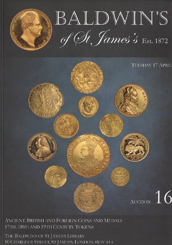 Baldwins April 2018 Ancient, British & Foregin Coins and Medals