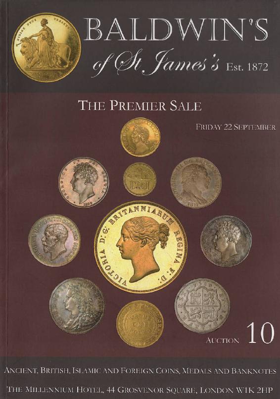 Baldwins September 2017 The Premier Sale Ancient, British, Islamic Auction no. X
