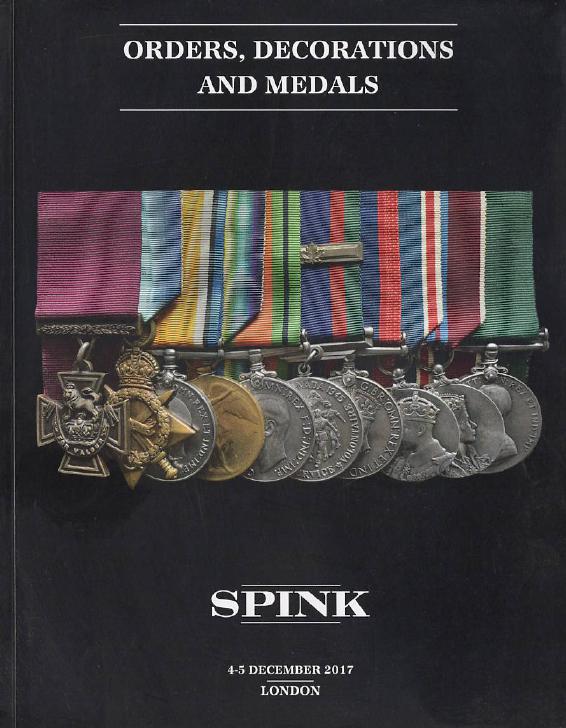 Spink December 2017 Order, Decorations & Medals