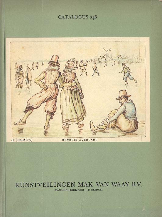 Kunstveilingen Mak Van Waay B.V. June 1975 Sale Catalogue 246