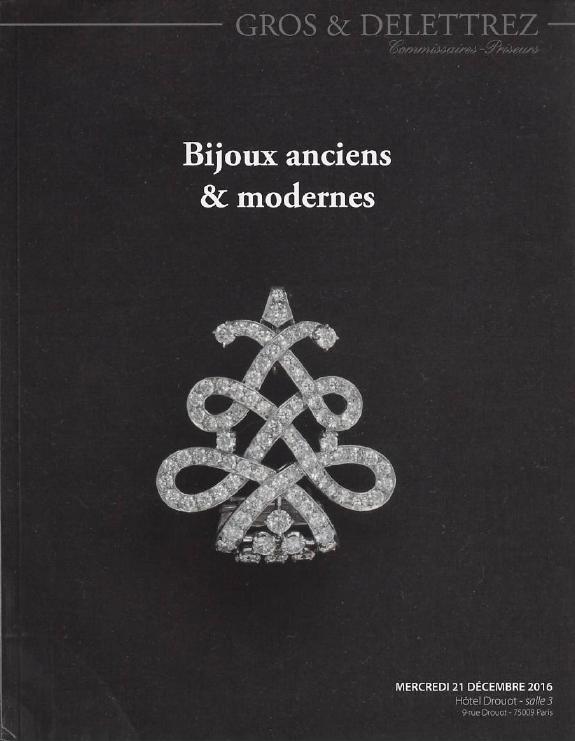 Gros & Delettrez December 2016 Ancient & Modern Jewellery
