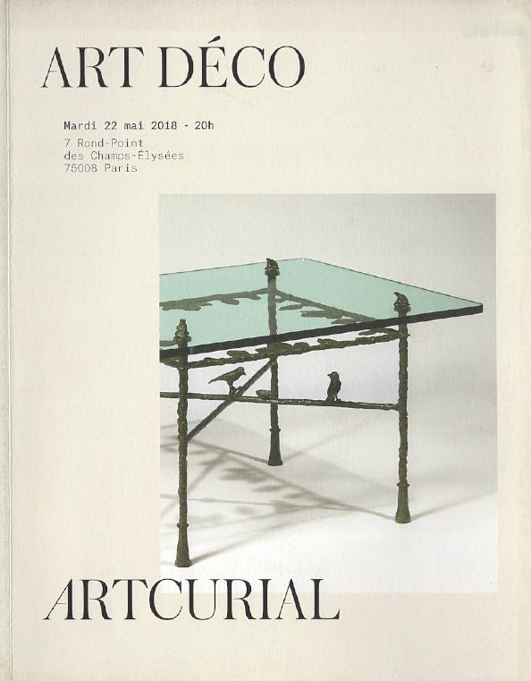 Artcurial May 2018 Art Deco