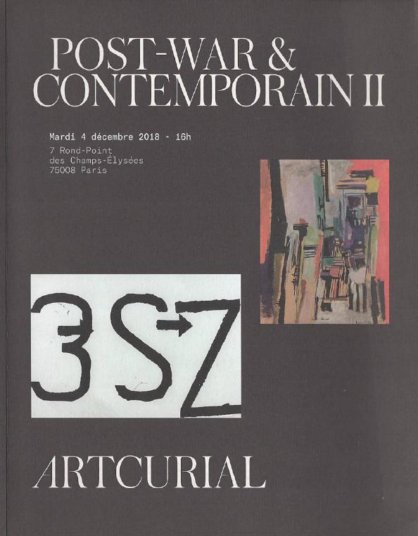 Artcurial December 2018 Post-War & Contemporary II